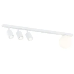 Emibig Taklampa Baster Stål Vit | Passande för 3x GU10 - Max 8W, 1x E14 - Max 10W