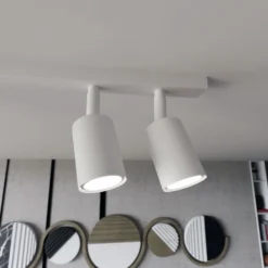 Emibig Taklampa Flash Stål Svart | Passande för 6x GU10 - Max 8W