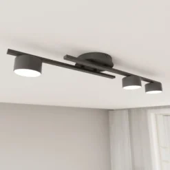 Emibig Taklampa Fragment Stål Svart | Passande för 3x GX53 - Max 12W