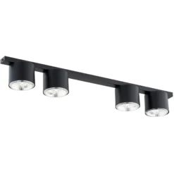 Emibig Taklampa Nano Stål Svart | Passande för 4x GU10 (AR111) - Max 12W
