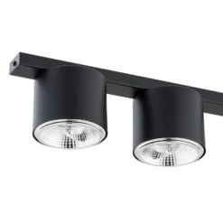Emibig Taklampa Nano Stål Svart | Passande för 5x GU10 (AR111) - Max 12W