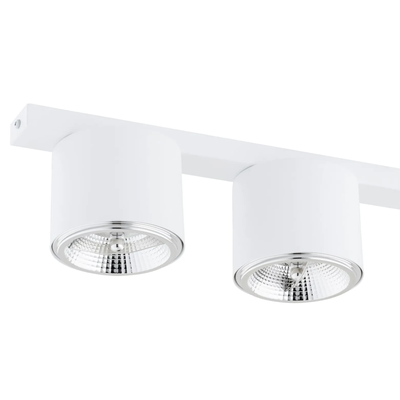 Emibig Taklampa Nano Stål Vit | Passande för 3x GU10 (AR111) - Max 12W