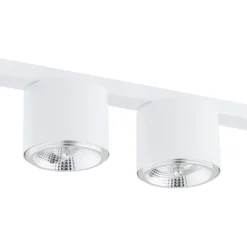 Emibig Taklampa Nano Stål Vit | Passande för 5x GU10 (AR111) - Max 12W