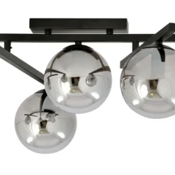 Emibig Taklampa Smart Stål Svart | Passande för 5x E14 - Max 10W