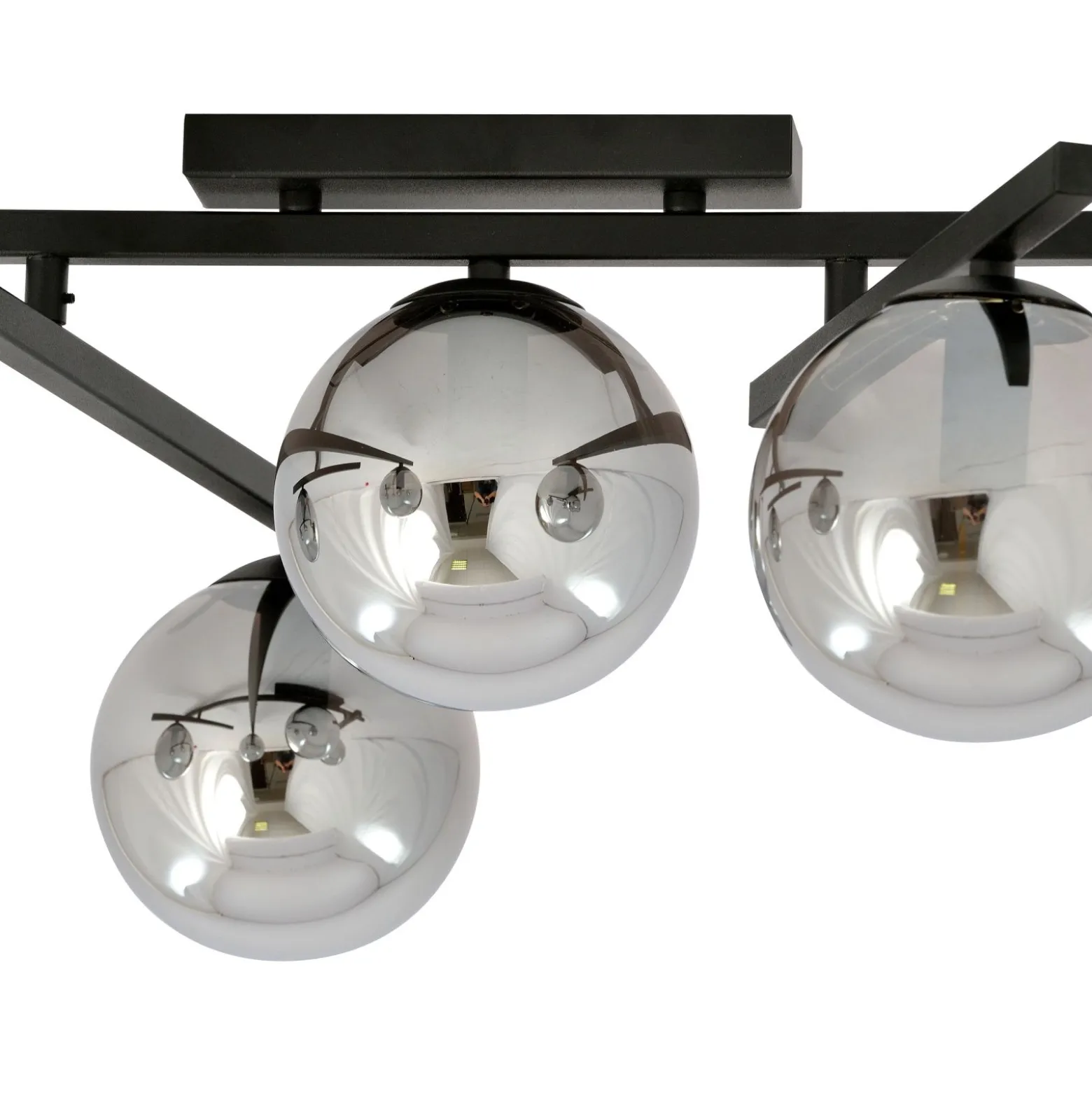 Emibig Taklampa Smart Stål Svart | Passande för 4x E14 - Max 10W