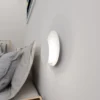 Emibig Vägglampa Cirkel Stål Vit | Passande för 1x G9 - Max 8W