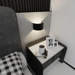 Emibig Vägglampa Fold Stål Svart | Passande för 1x G9 - Max 8W