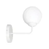Emibig Vägglampa Pregos Stål Vit | Passande för 1x E14 - Max 10W