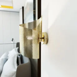 Emibig Vägglampa Spiral Stål Guld | Passande för 1x G9 - Max 8W