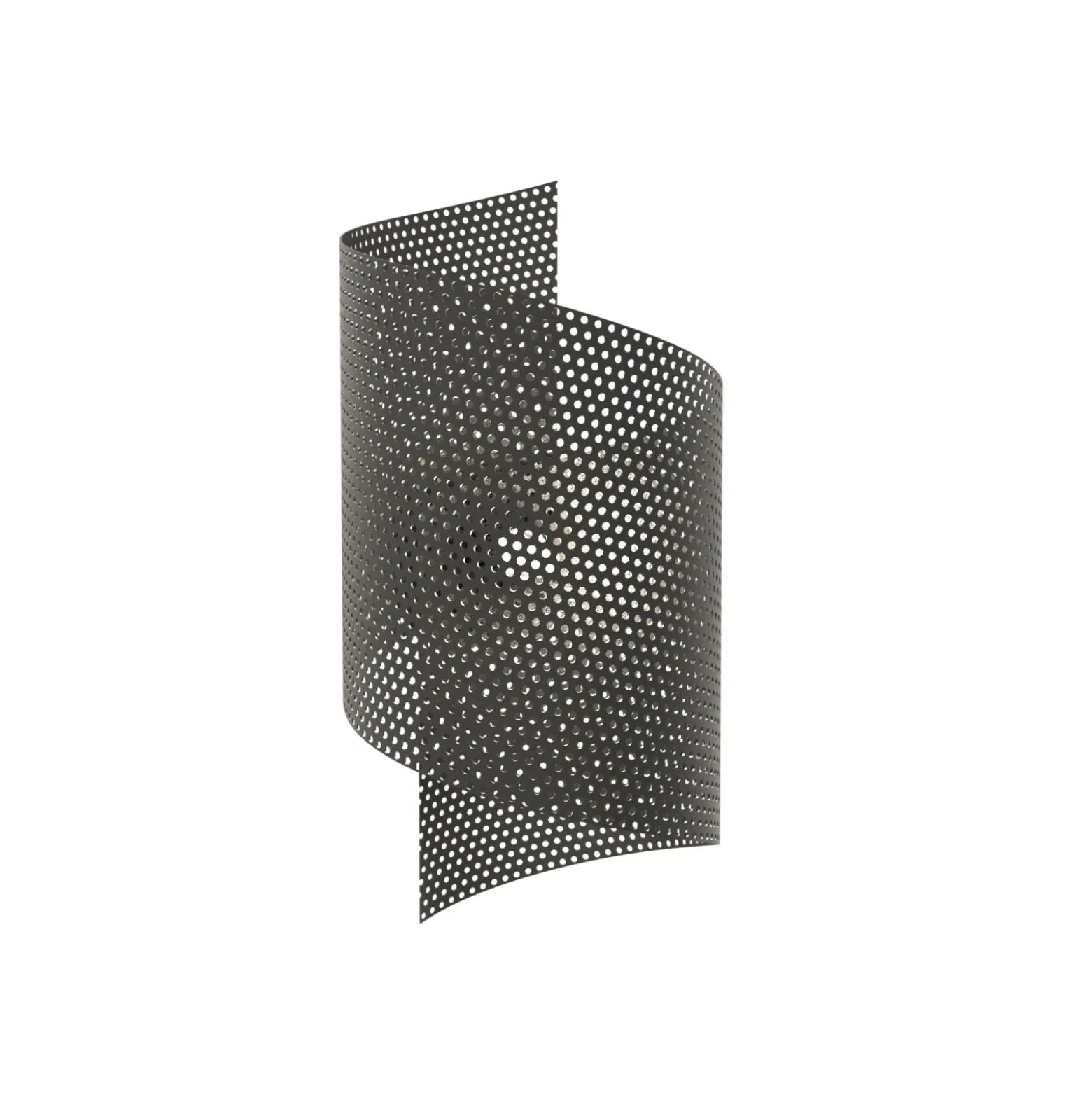 Emibig Vägglampa Spiral Stål Svart | Passande för 1x G9 - Max 8W