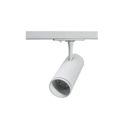 1-Fas Rail Spot Cylinder Vit | Passande för GU10