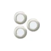 Flerpack 3x Eglo Infälld Spot Fueva 6 Plast Satin Nickel 11.1W 1350lm - 827-840-865 CCT