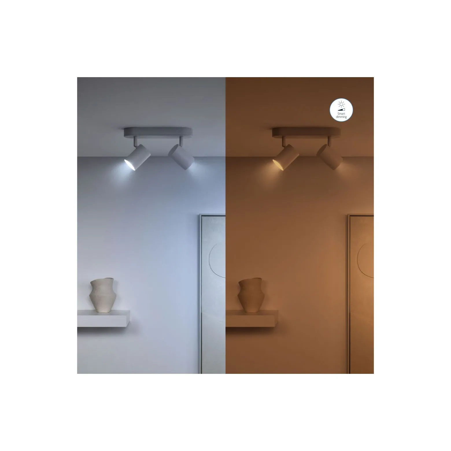 Flerpack 3x WiZ Smart LED Spot GU10 PAR16 5W 400lm 36D | Bästa Färgåtergivning - Dimbar - Ersättare 50W