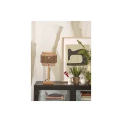 Good&Mojo Bordslampa Bhutan Bambu Brun | Passande för 1x E27