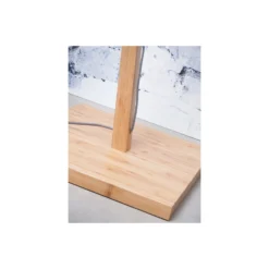 Good&Mojo Golvlampa Bali Bambu Svart | Passande för 1x E27