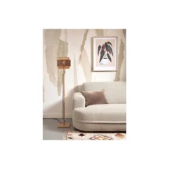Good&Mojo Golvlampa Bhutan Bambu Brun | Passande för 1x E27