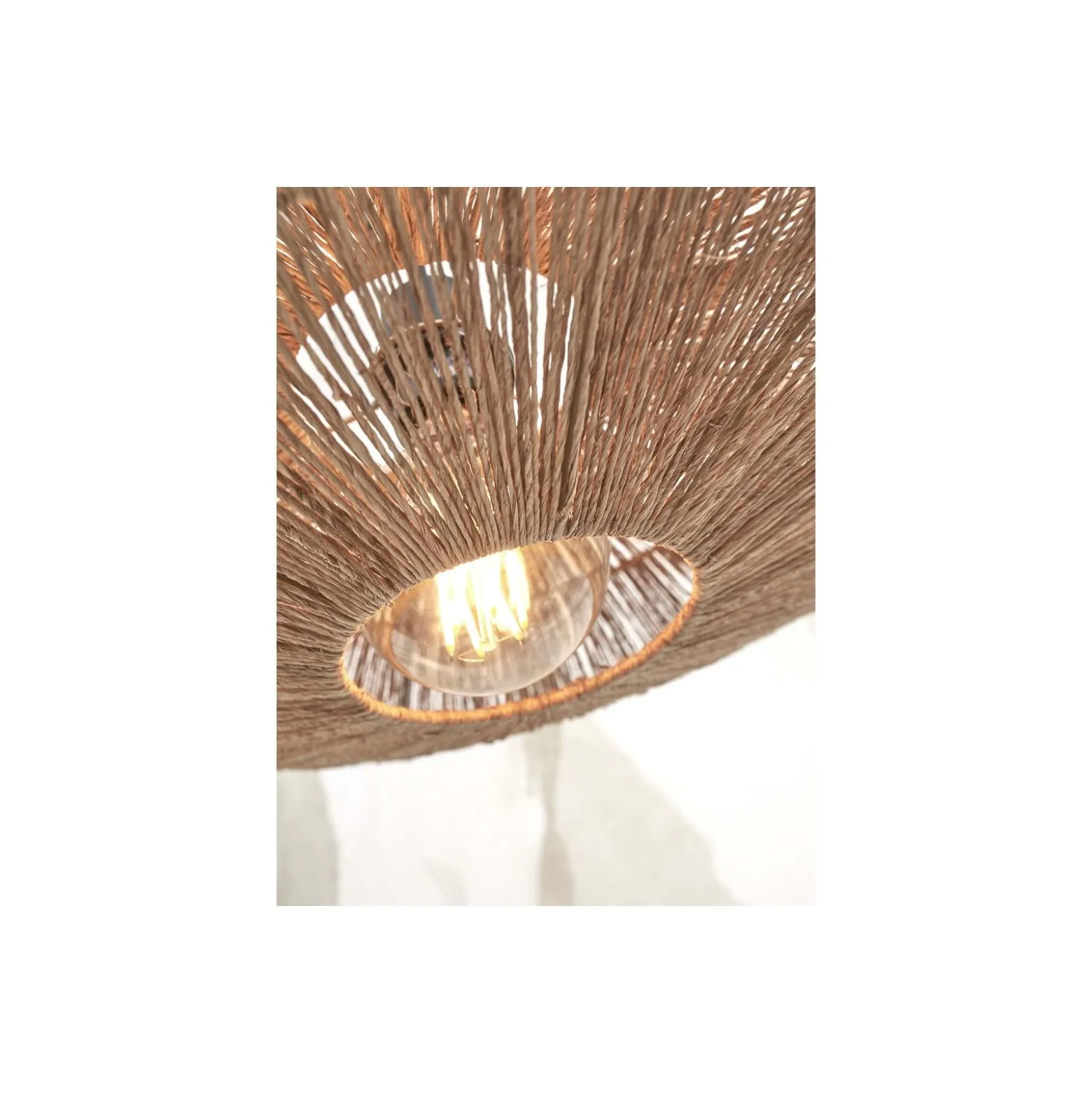 Good&Mojo Golvlampa Iguazu Bambu Brun | Passande för 1x E27