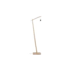 Good&Mojo Golvlampa Iguazu Jute Brun | Passande för 1x E27