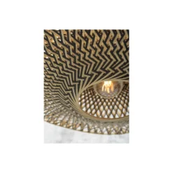 Good&Mojo Pendellampa Bali Bambu Svart L | Passande för 1x E27