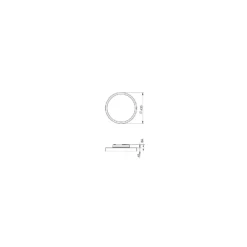 Interlight LED Dream Sirius+ Vit 25W 3950lm - 830-840-857 CCT | Ø400mm - Dali Dimbar