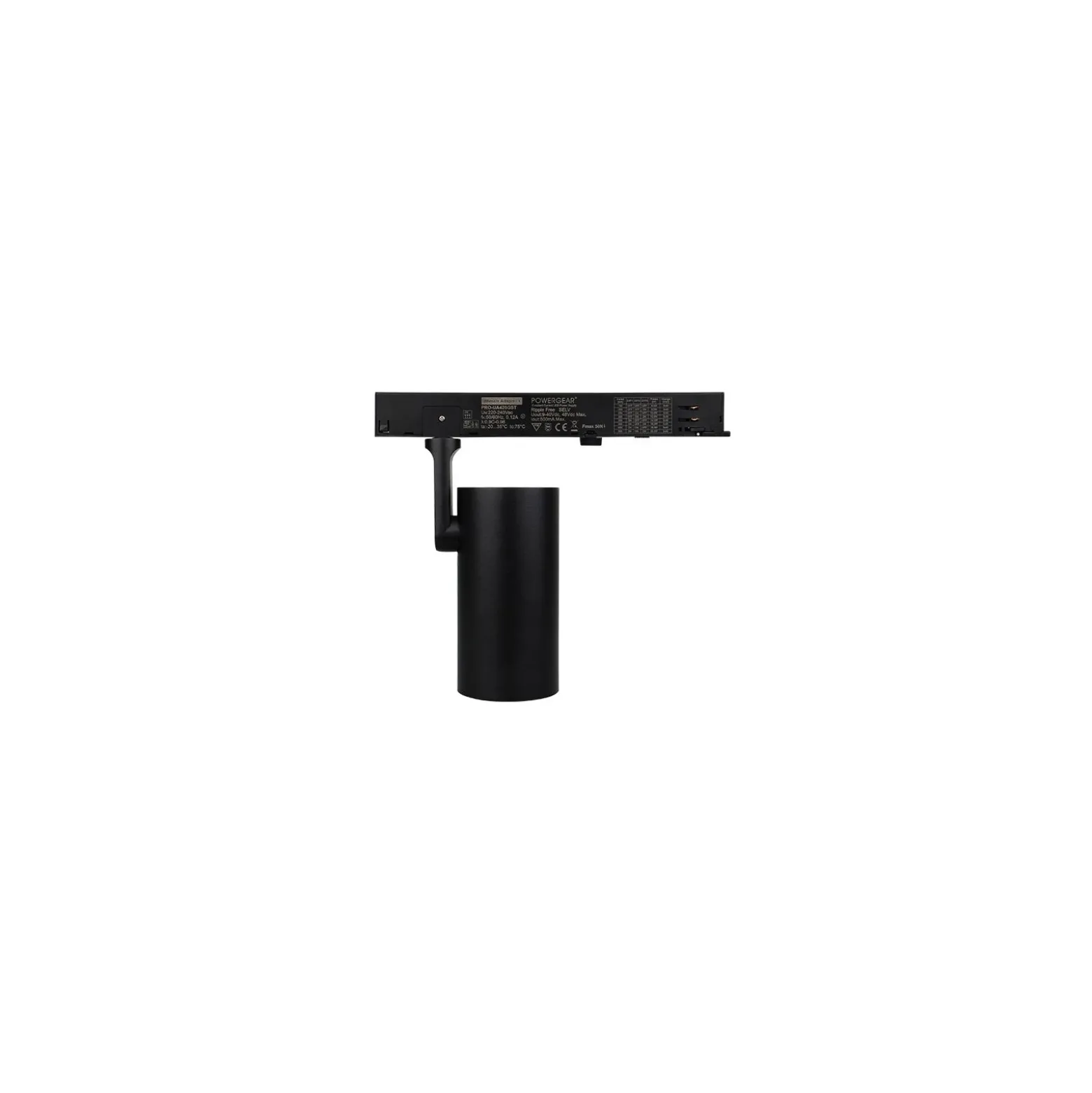 Interlight LED-skenbelysning Dream+ Svart 20W 2220lm 36D - 930 Varm Vit