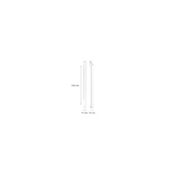 Interlight LED-skenbelysning Orion Svart 29W 5600lm 80D - 840 Kallvit