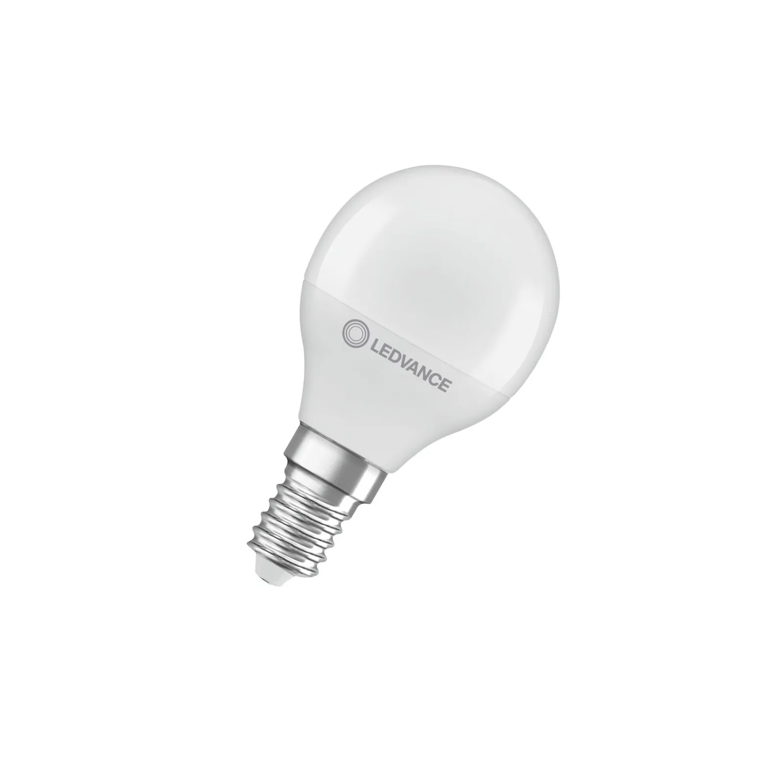 Ledvance Classic LED E14 Boll Matt 4.9W 470lm - 827 Extra Varm Vit | Ersättare 40W