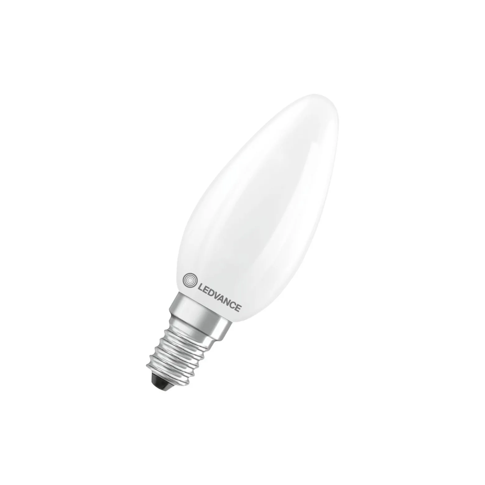 Ledvance Classic LED E14 Kronljus Matt 3.4W 470lm - 827 Extra Varm Vit | Ersättare 40W