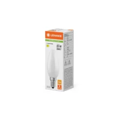 Ledvance Classic LED E14 Kronljus Matt 1.8W 250lm - 827 Extra Varm Vit | Ersättare 25W