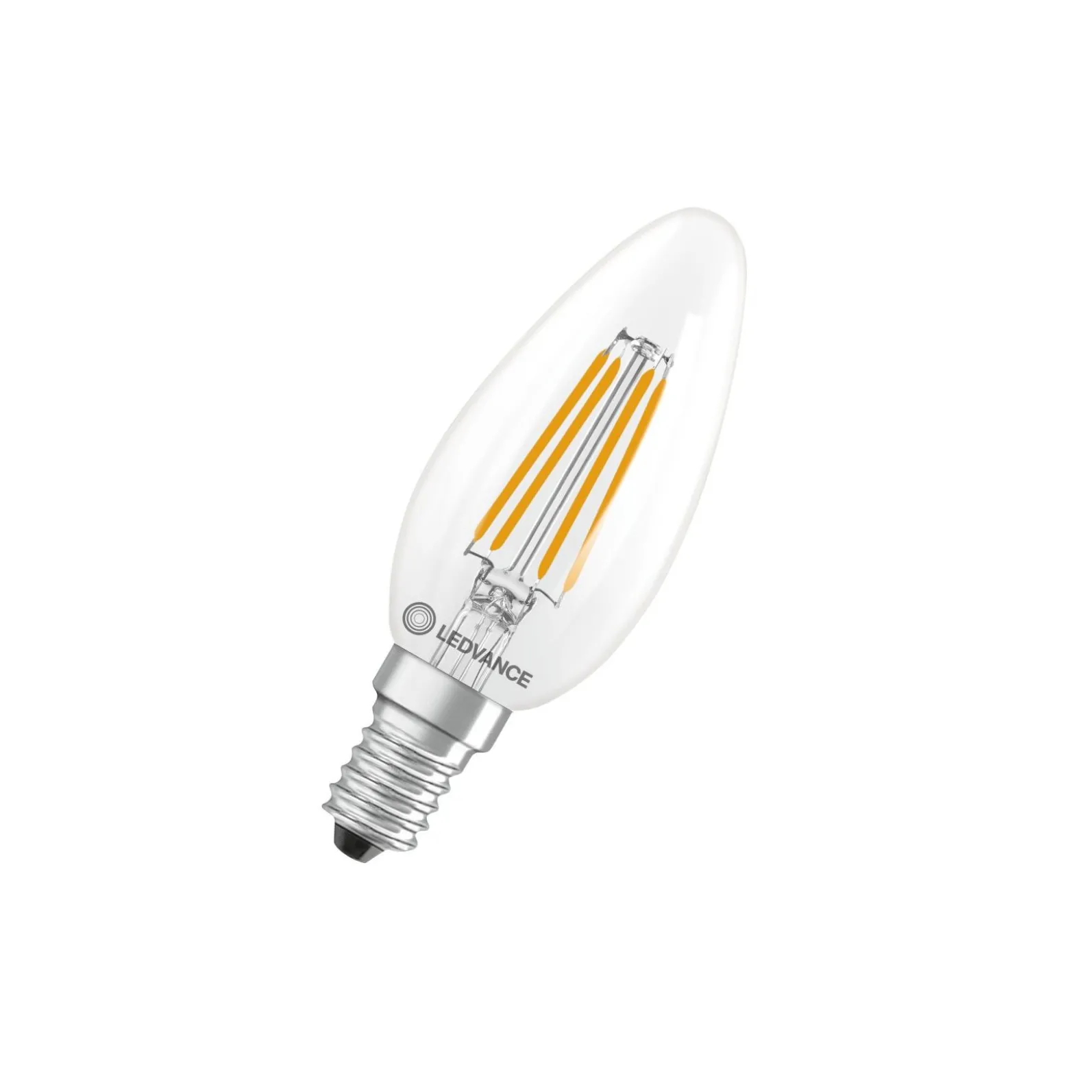 Ledvance Classic LED E14 Kronljus Filament Klar 3.4W 470lm - 840 Kallvit| Ersättare 40W