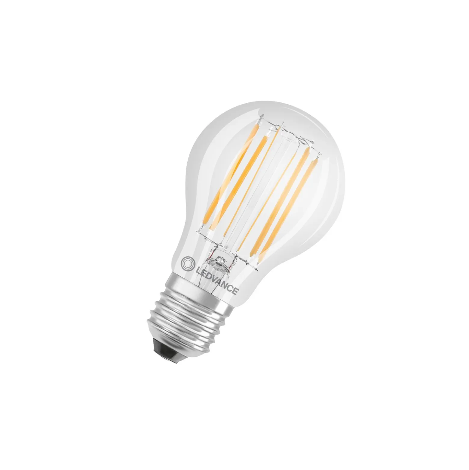 Ledvance Classic LED E27 Päron Filament Klar 7.5W 1055lm - 827 Extra Varm Vit | Dimbar - Ersättare 75W