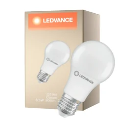 Ledvance Classic LED E27 Päron Matt 8.5W 806lm - 827 Extra Varm Vit | Ersättare 60W