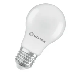 Ledvance Classic LED E27 Päron Matt 4.9W 470lm - 840 Kallvit | Ersättare 40W - Återvunnet