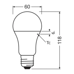 Ledvance Classic LED E27 Päron Matt 14W 1521lm - 840 Kallvit | Ersättare 100W