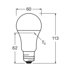 Ledvance Classic LED E27 Päron Matt 10W 1055lm - 840 Kallvit | Ersättare 75W
