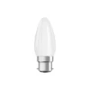 Ledvance Classic Performance LED Lampa B22d Kronljus Filament Matt 4.8W 470lm - 827 Extra Varm Vit | Dimbar - Ersättare 40W