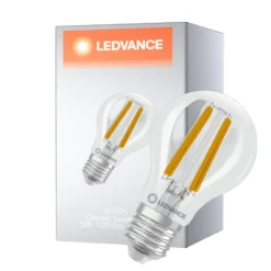 Ledvance Classic Superior LED Lampa E27 Päron Filament Klar 5W 1055lm - 840 Kallvit | Ersättare 75W
