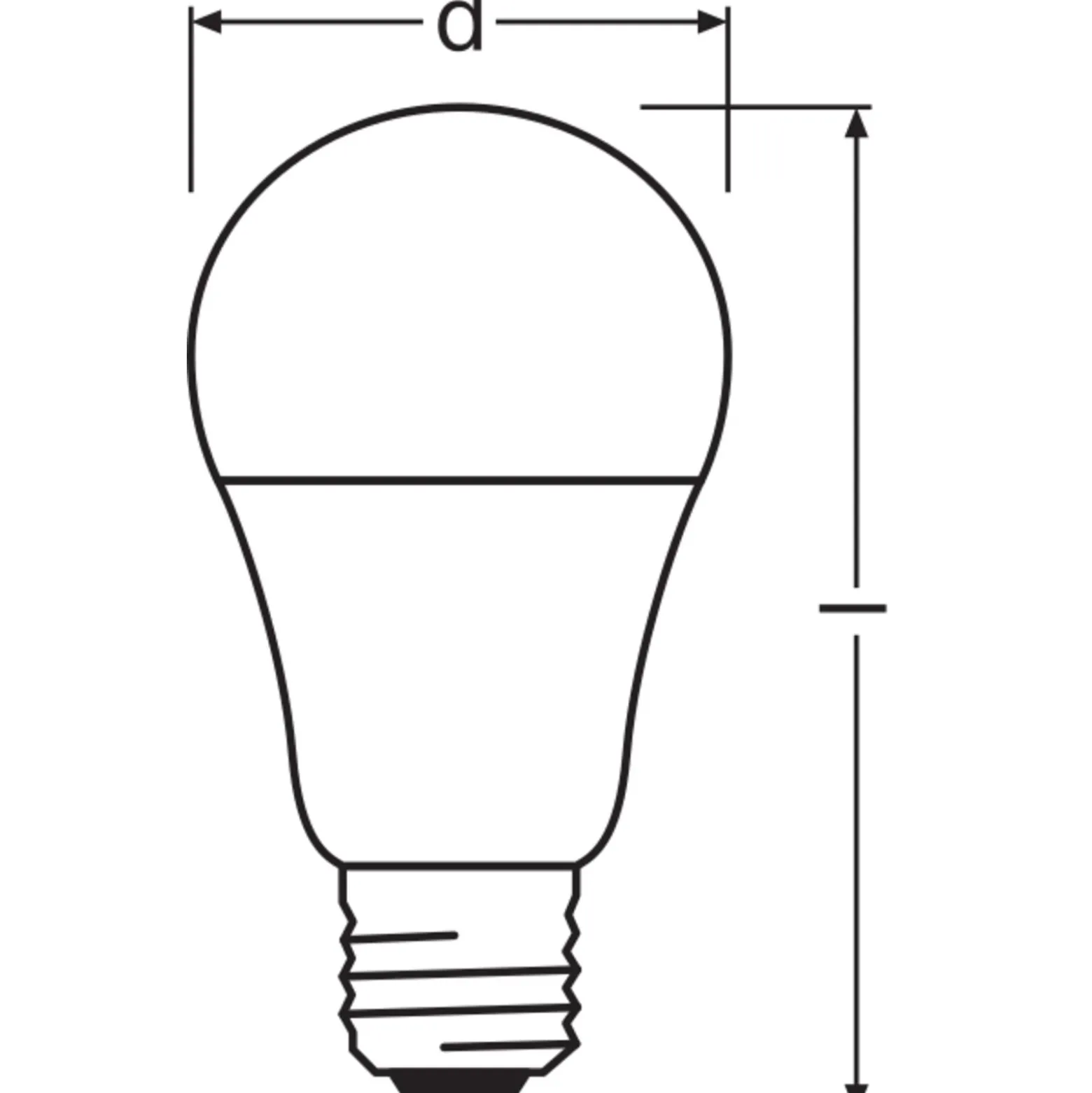 Ledvance Classic Superior LED E27 Päron Matt 7W 806lm - 840 Kallvit | Ersättare 60W