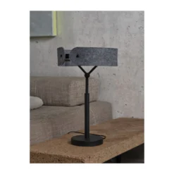 Ledvance Decor Curve Felt Bordslampa Grå 19W 550lm - 830 Varm Vit | 270mm