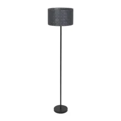 Ledvance Decor Felt Weaving Cans Golvlampa Mörk Grå | Passande för 5X E14