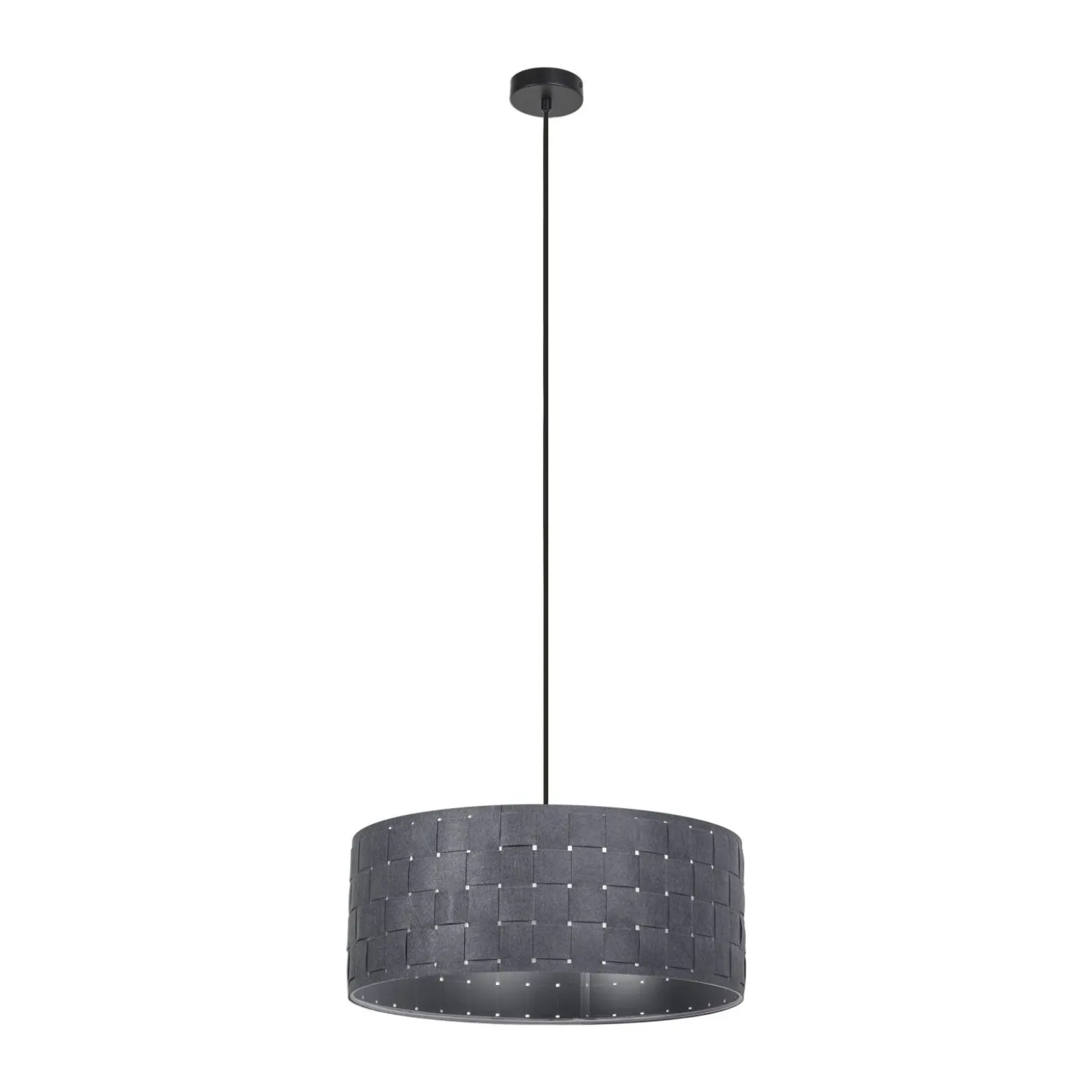 Ledvance Decor Felt Weaving Pendellampa 480 Mörk Grå | Passande för 3X E27