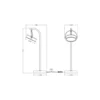 Ledvance Decor Puck Bordslampa Svart 11W - 930 Varm Vit | Bästa Färgåtergivning