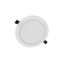 Ledvance Downlight Slim Alu Vit 16W 1600lm 90D - 830 Varm Vit | Utskärning 175mm - IP44