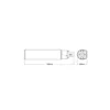 Ledvance Dulux-D LED 7W - 830 Varm Vit | 4-Stift - Ersättare 18W