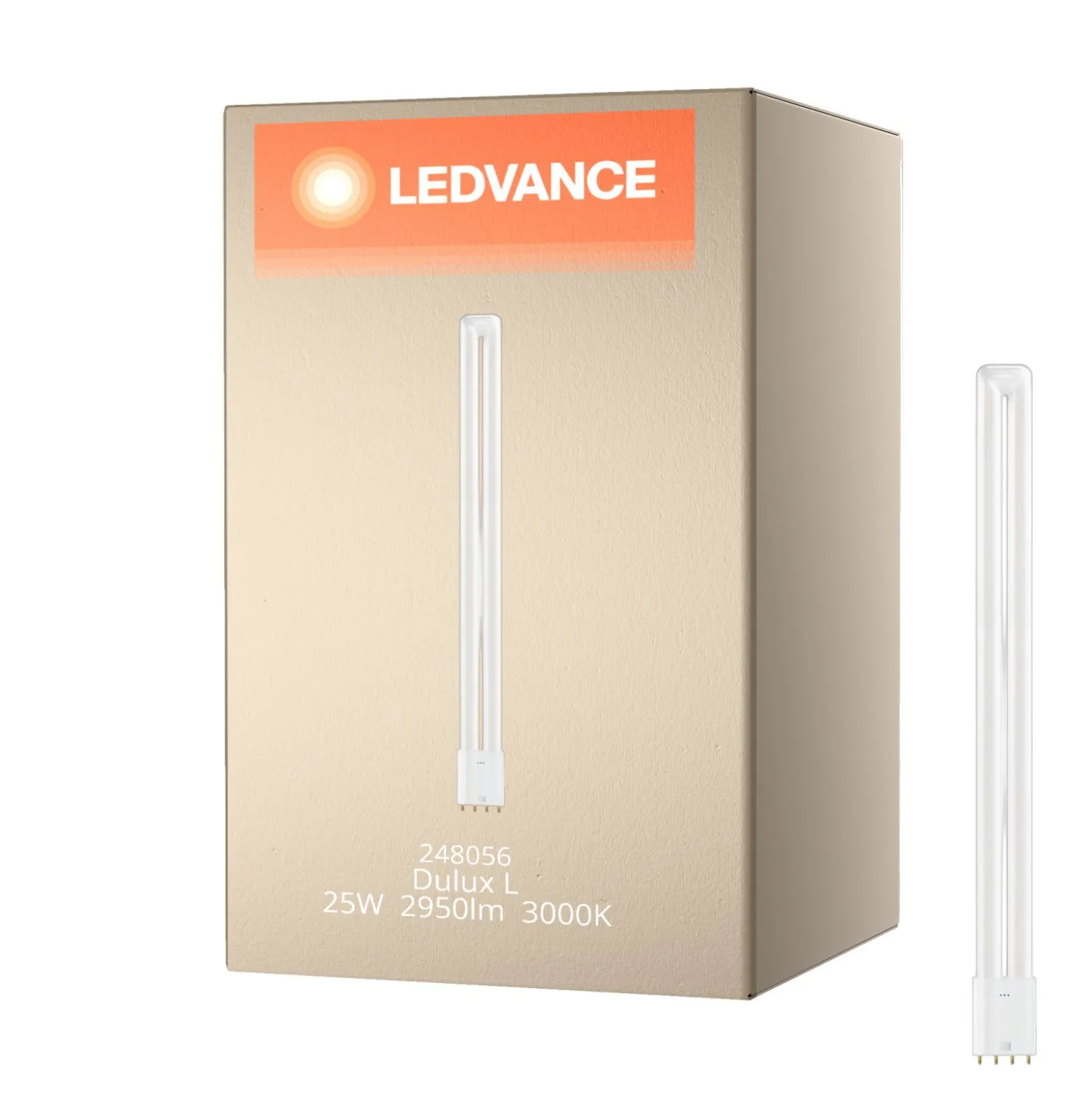 Ledvance Dulux-L LED 25W - 830 Varm Vit | 4-Stift - Ersättare 55W
