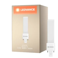 Ledvance DULUX-S LED 3.5W - 840 Kallvit | 2-Stift - Ersättare 7W