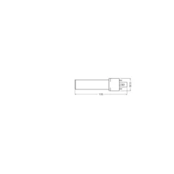 Ledvance DULUX-S LED 3.5W - 830 Varm Vit | 2-Stift - Ersättare 7W