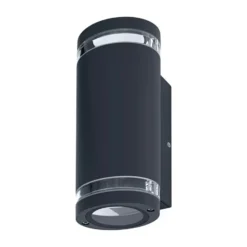 Ledvance Endura Classic Beam Gap Vägglampa Grå Up & Down| Passande för 2x GU10