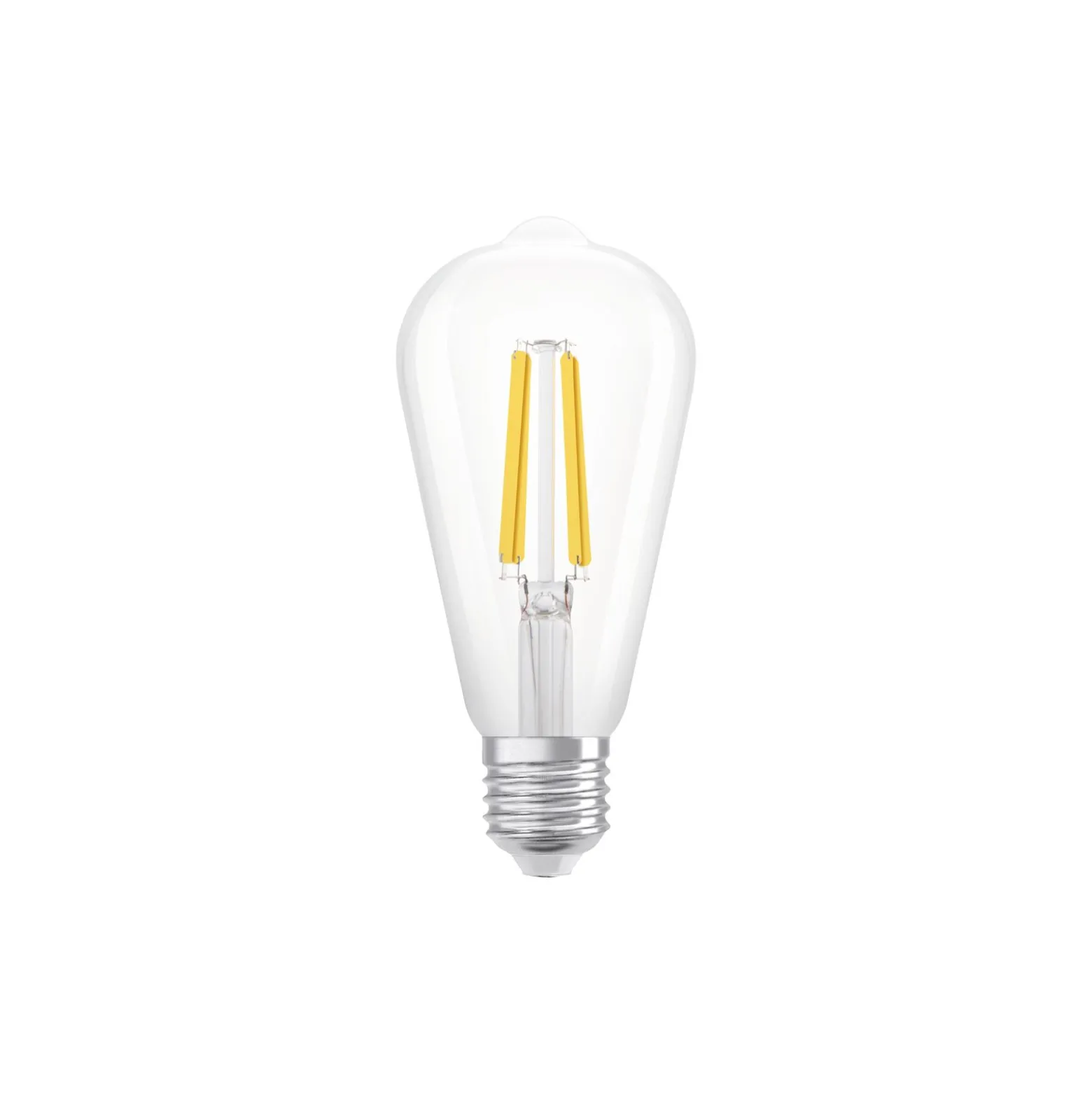 Ledvance Filament LED E27 Päron Klar 3.8W 806lm - 830 Varm Vit | Ersättare 60W