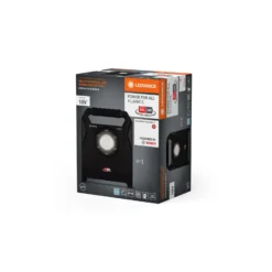 Ledvance LED Abetsbelysning Value Svart 40W 4500lm 100D - 840 Kallvit | IP54 - Batteri - Symmetrisk